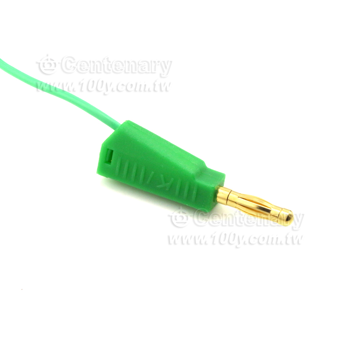 綠色香蕉頭測試線 75cm 10A50V 【ROHS】 - 62112 產品圖片