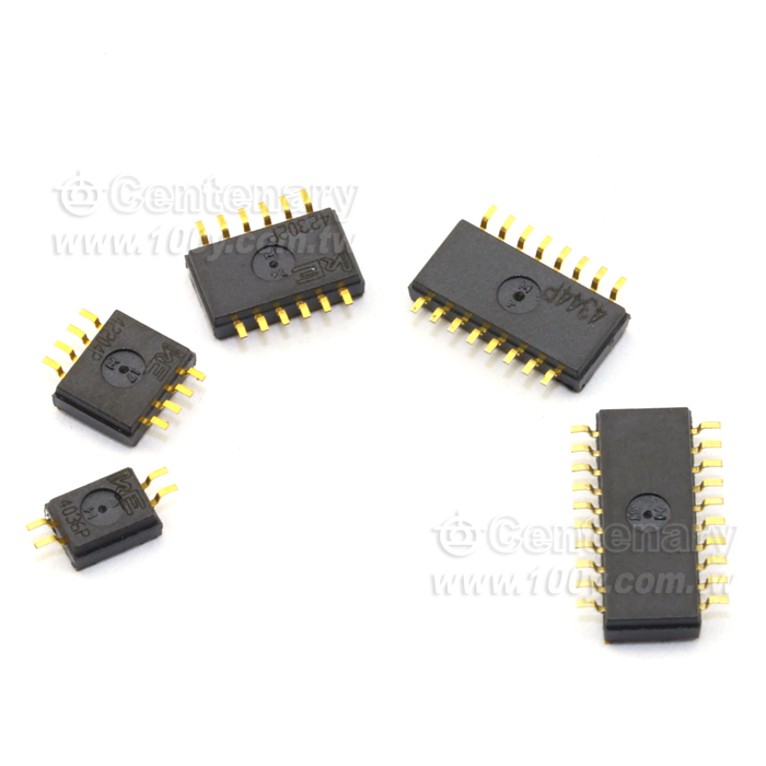 SMD 4P指撥開關(ROHS)  1.27mm - 12988 產品圖片