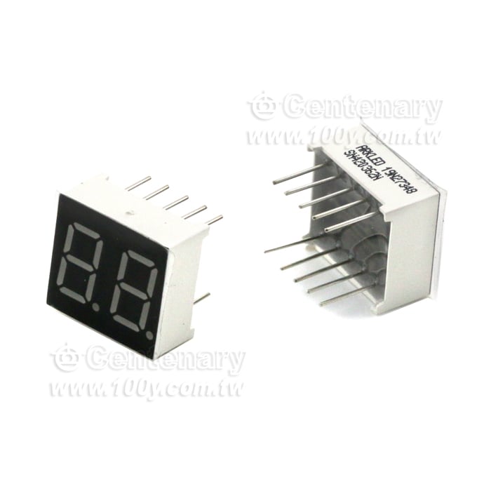 0.36" 共陽 紅色 1.8Vf - 62443 產品圖片
