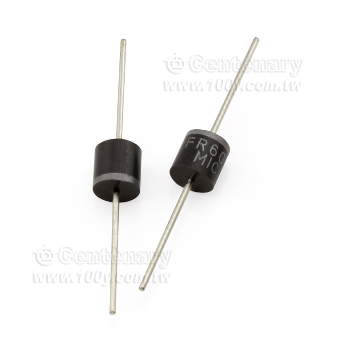 快恢復二極管  6A/1000V  - 62821 產品圖片