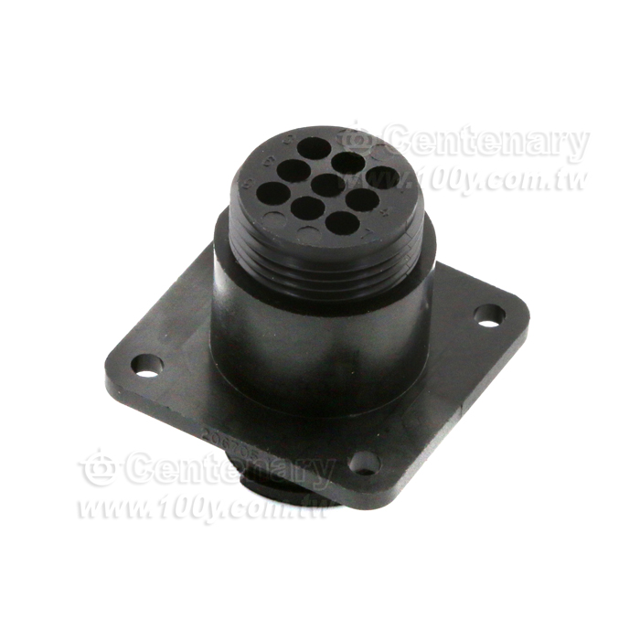 AMP_CPC Series 1  9Pin 法蘭公座--3.5mm - 62794 產品圖片