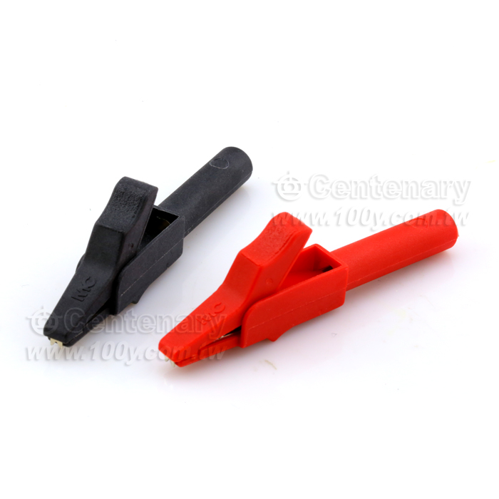 ψ4mm 紅色 鱷魚夾 - 61293 產品圖片