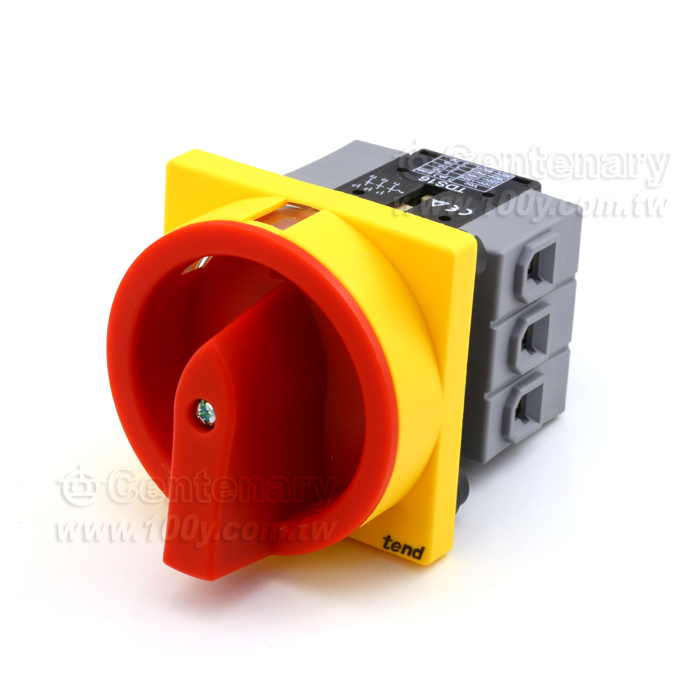 MAIN SWITCH 16A RED - 66456 Product Image