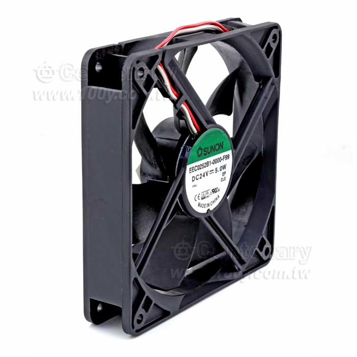 DC帶線式風扇 24V/5.0W 120*120*25mm - 65893 產品圖片