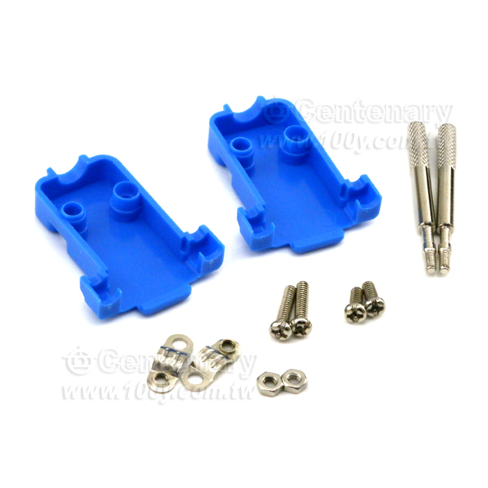 D-Subminiature Connector Hoods-Plastic  (FOR 9 Pins) - 67336 Product Image