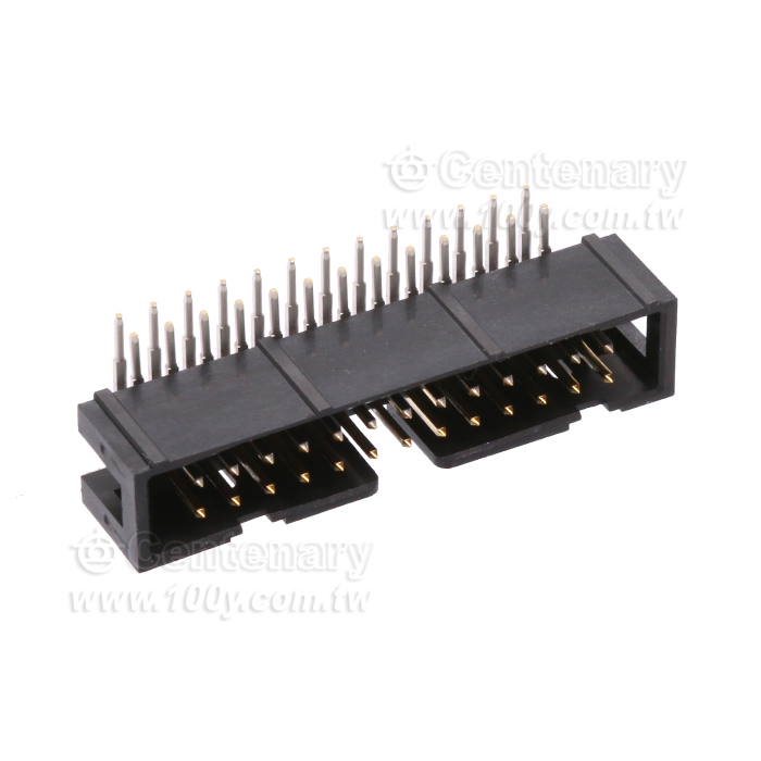 Flat Cable Connectors(right angle Box Type Plug) - 67646 Product Image