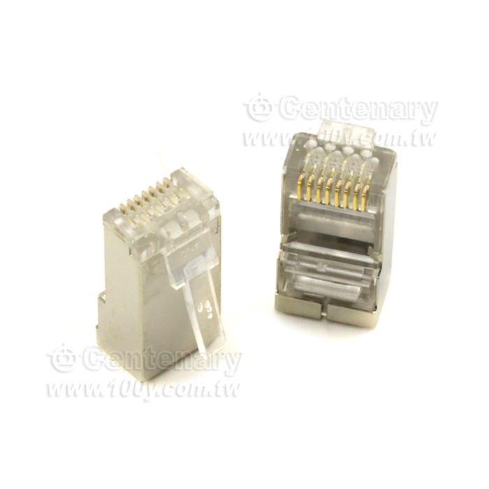 Cat.6 RJ45 網路遮蔽接頭 8P8C - 67957 產品圖片