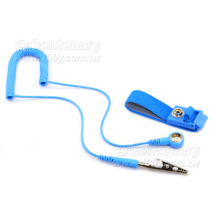 防靜電腕帶-藍色 2M - 68435 產品圖片