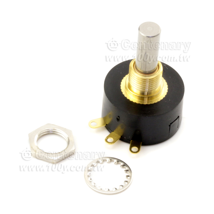 0.5W Conductive Plastic Single Turn Potentiometer- JC22E Type - 69700 Product Image
