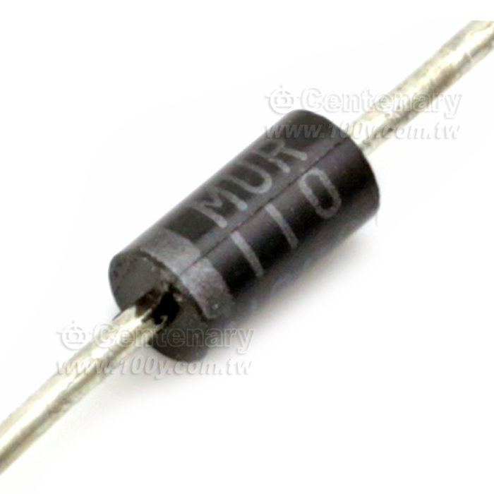 超快速整流器 100V 1A - 29392 產品圖片