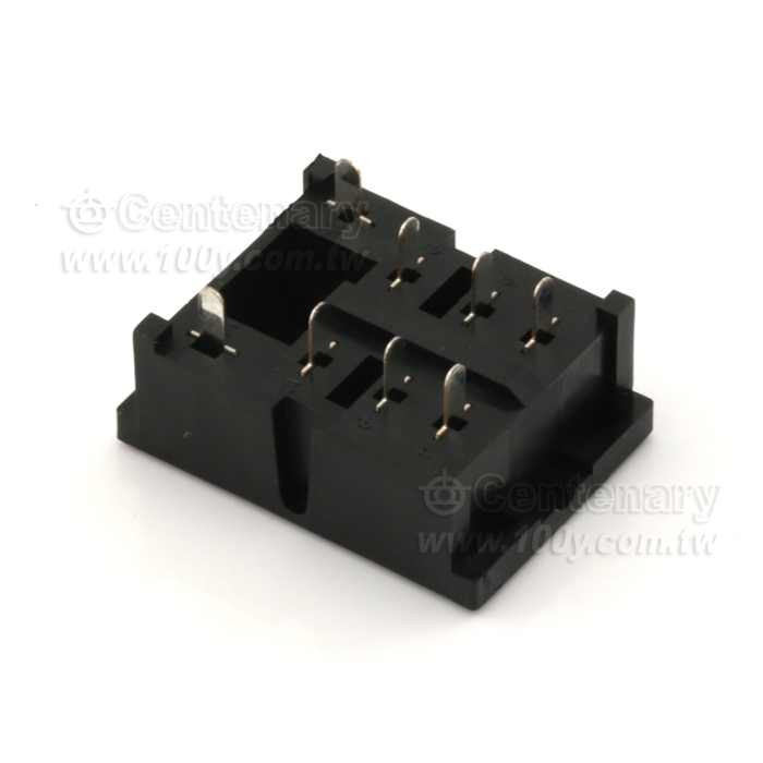 8P 繼電器腳座 (PC板型) - 70917 產品圖片
