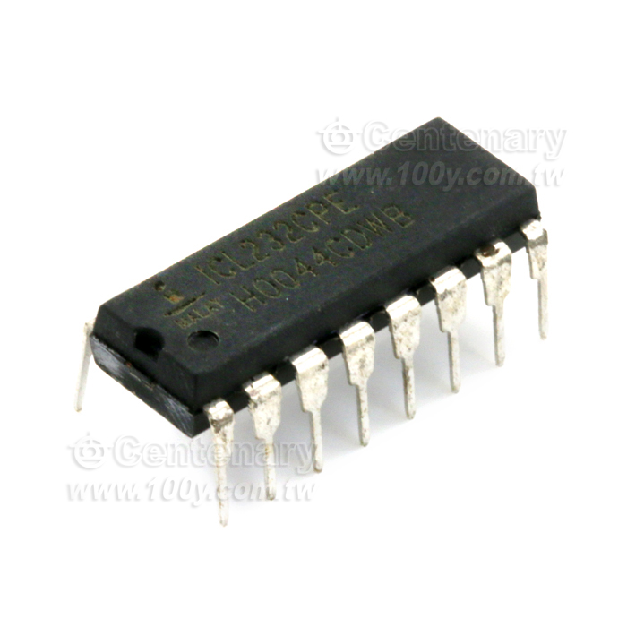 +5V Powered, Dual RS-232 Transmitter/Receiver - 33608 Product Image