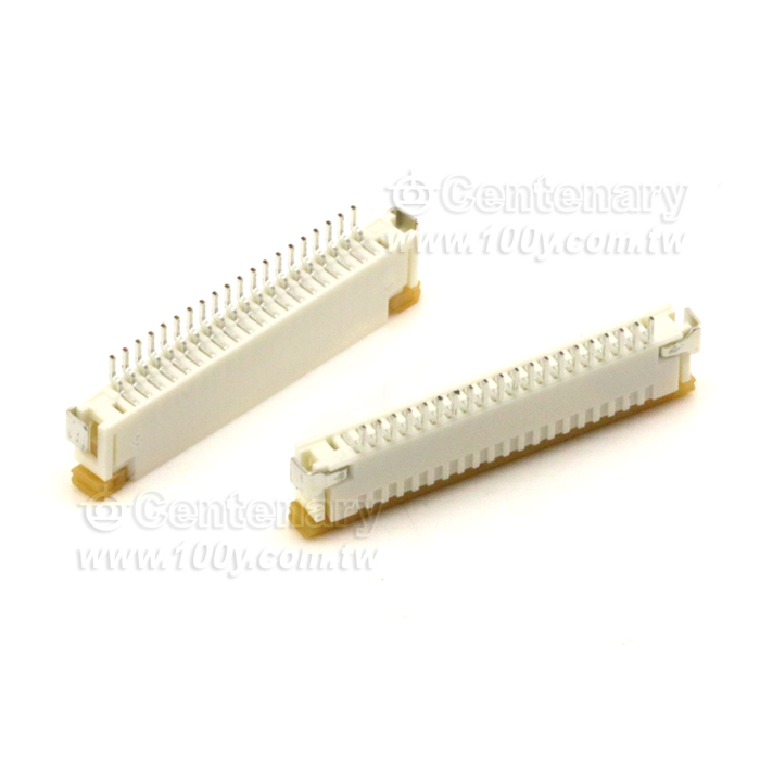 CONN FFC/FPC 20POS 1mm R/A SMD - 75825 產品圖片