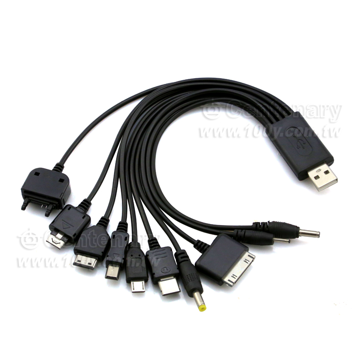 USB 10合1充電線 - 106308 產品圖片