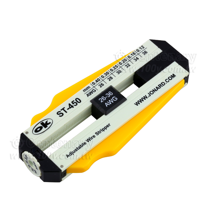 26 to 36 AWG(0.40 to 0.12mm)剝線鉗 - 73052 產品圖片