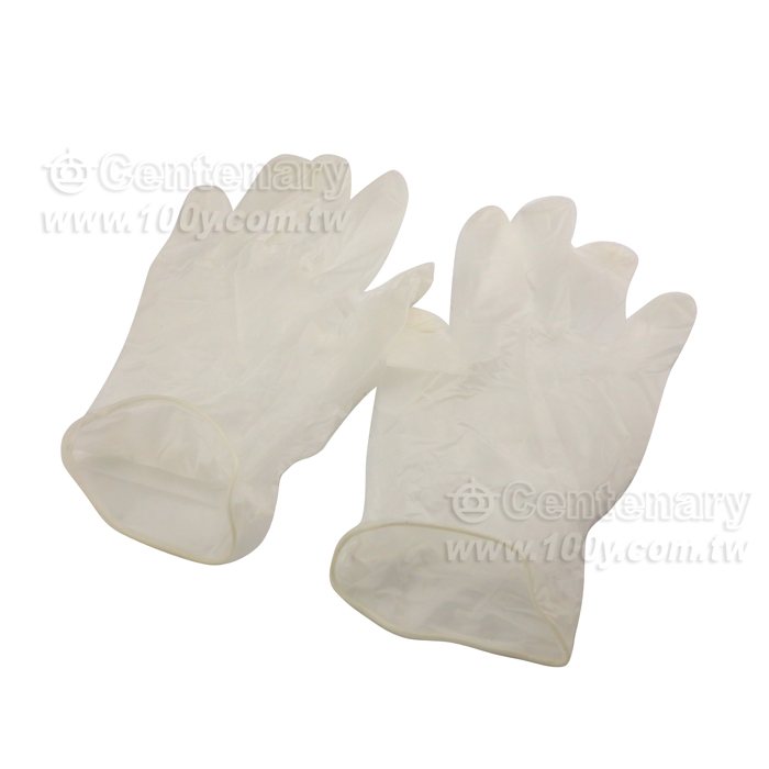 PVC手套(無粉) Size: L, 9" - 77628 產品圖片