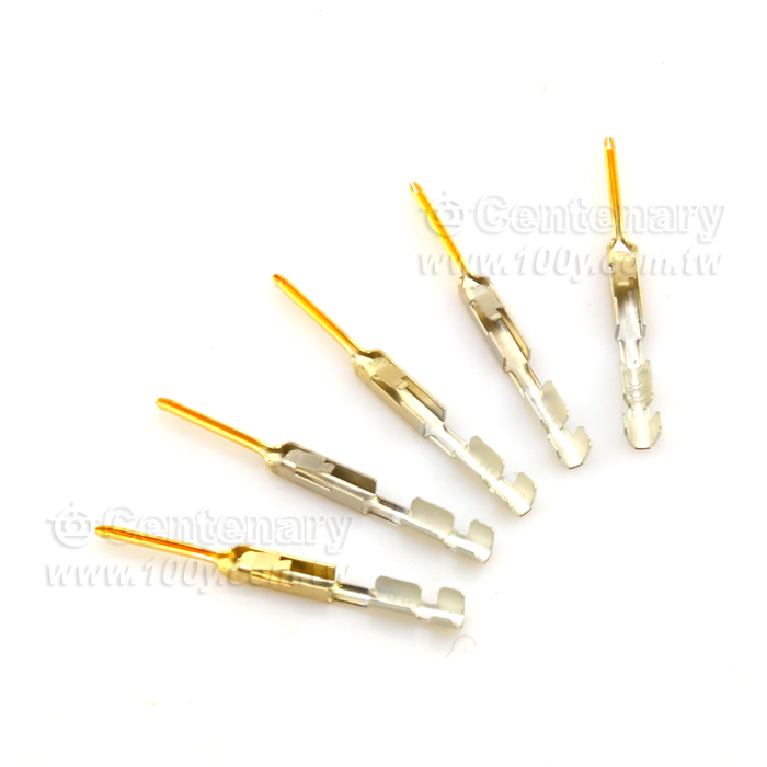 AMPMODU MTE 公端子30u"金 - 78449 產品圖片