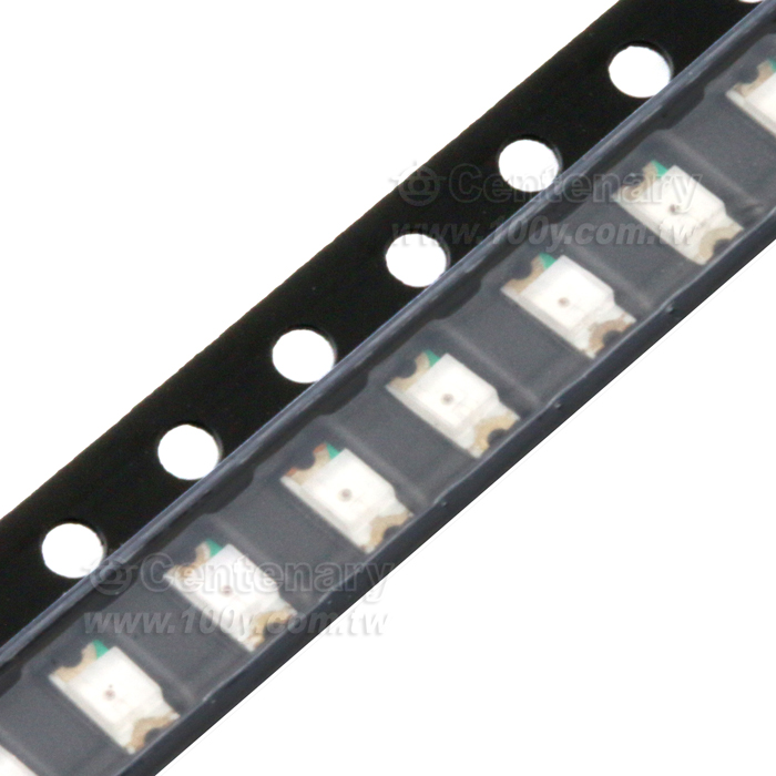 1206 SMD LED 翠綠色 厚度0.8mm,3K/R - 100310 產品圖片