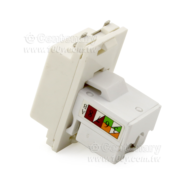 CAT-5e資訊用8芯座 - 13091 產品圖片