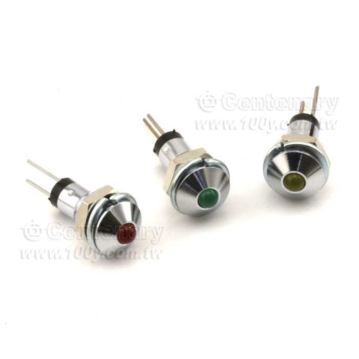 紅色 尖型M6 LED指示燈/3V - 81997 產品圖片