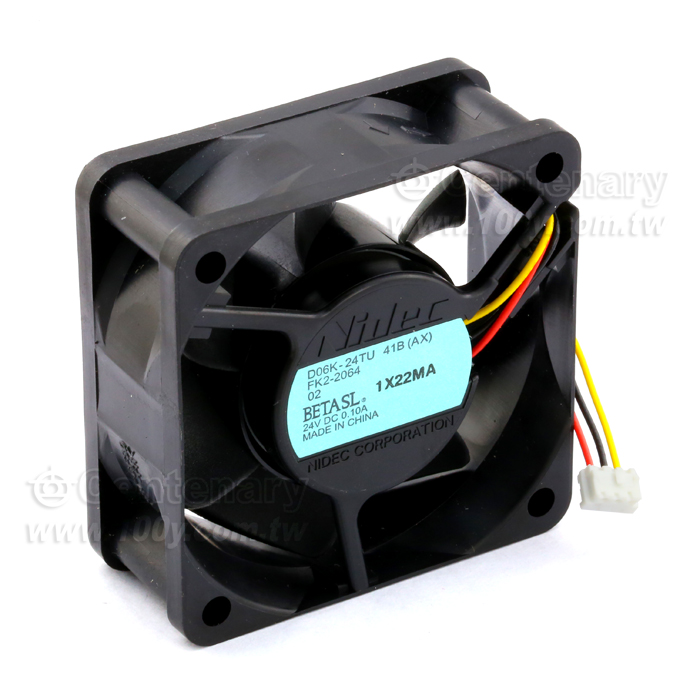 NIDEC_DC24V 帶線風扇 60*60*25mm - 104796 產品圖片