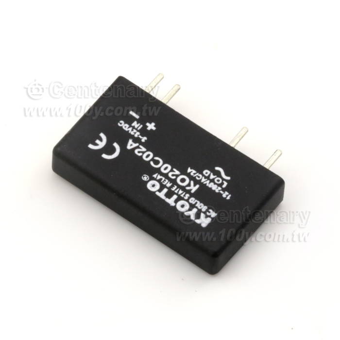 3~32Vdc-24~280Vac/2A固態繼電器 - 123343 產品圖片