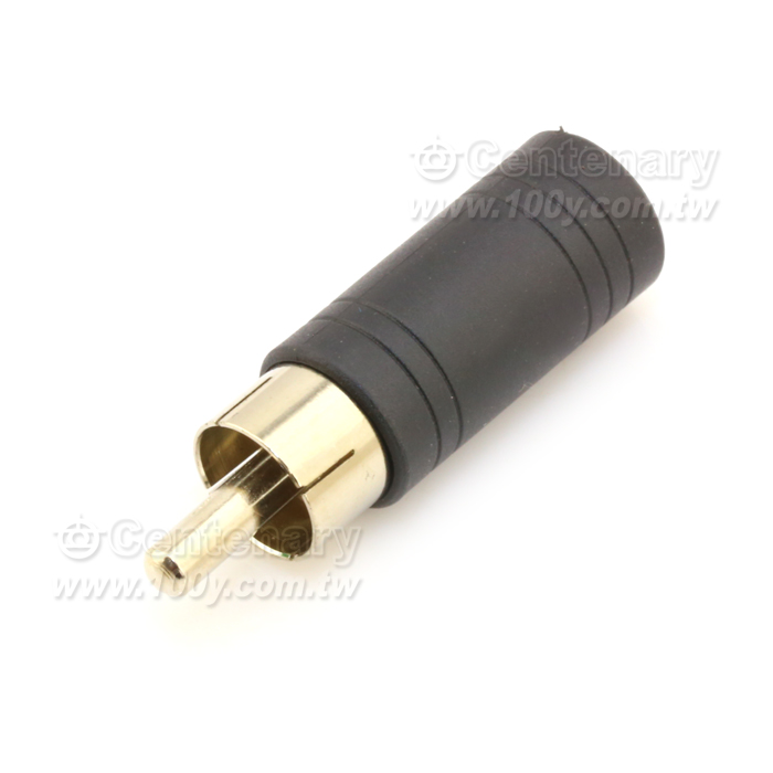 RCA/3.5mm 雙音轉接頭 - 82584 產品圖片