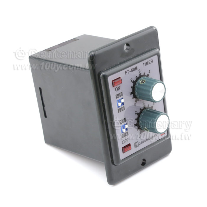 雙設定延遲型限時繼電器 6S/60S/6M/60M - 113434 產品圖片