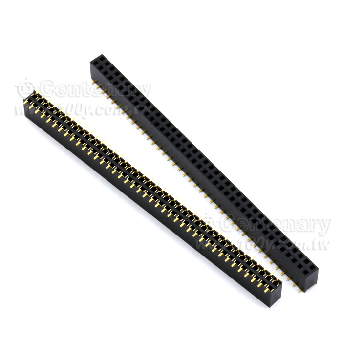 SMD 2*20雙排母座 P:2.54mm - 66039 Product Image