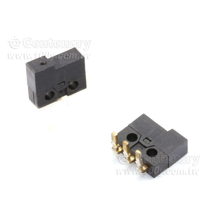 小微動開關0.5A/30VDC 左90° - 31650 產品圖片