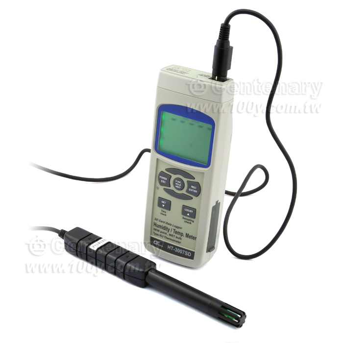 HUMIDITY/TEMP. METER, + TYPE K/J Temp. - 84184 Product Image