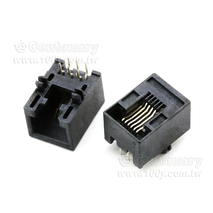 CONN MODULAR JACK 6-6 RT ANG - 84322 產品圖片