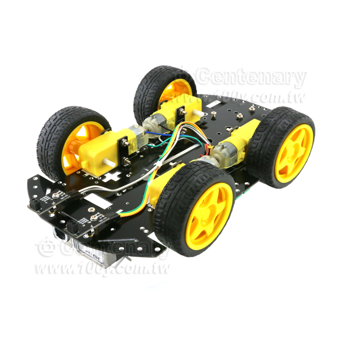 兼容Arduino WIFI 四驅智能小車 - 103624 產品圖片
