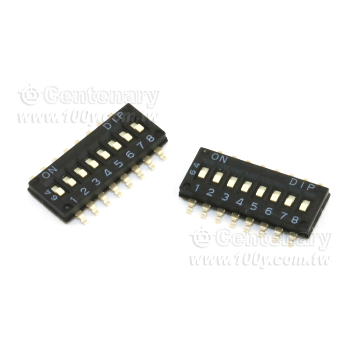 SMD型 4P指撥開關 1.27mm【ROHS】 - 85141 產品圖片