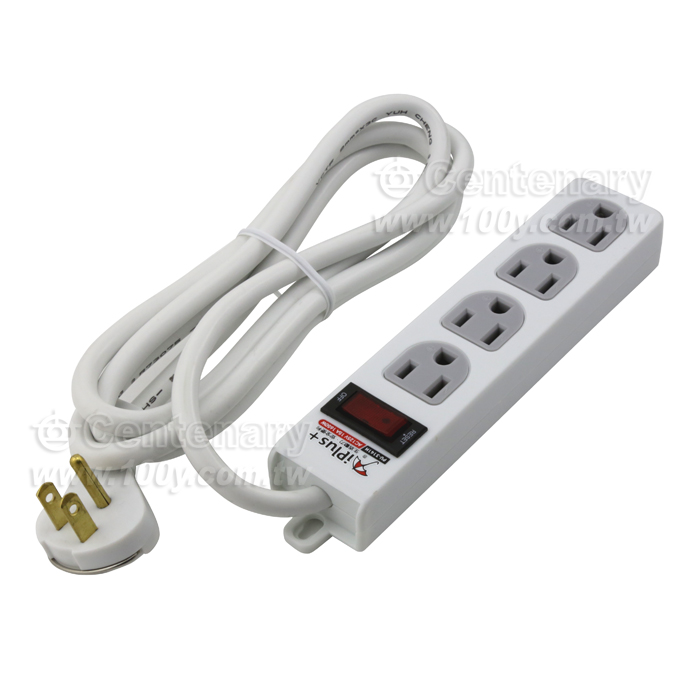 1開4插 3孔電腦安全延長線 6尺 - 85165 產品圖片