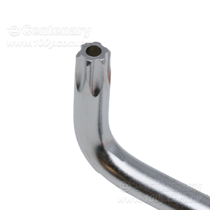 內六角梅花(帶孔)扳手 T10-T50 - 100465 產品圖片