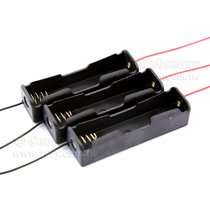 18650電池盒-單節 (帶線式紅、黑) - 85982 產品圖片