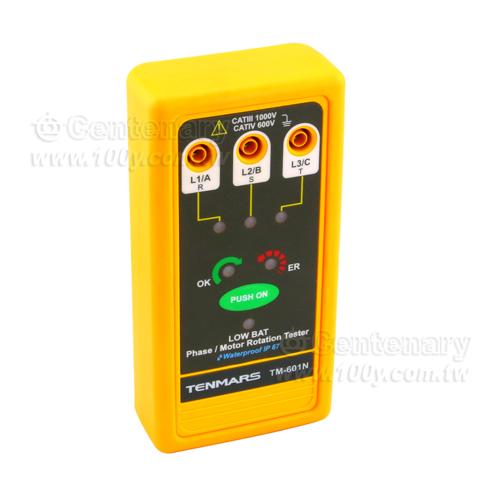 防水高度保護三相電源/馬達檢相計 IP67 - 86586 產品圖片