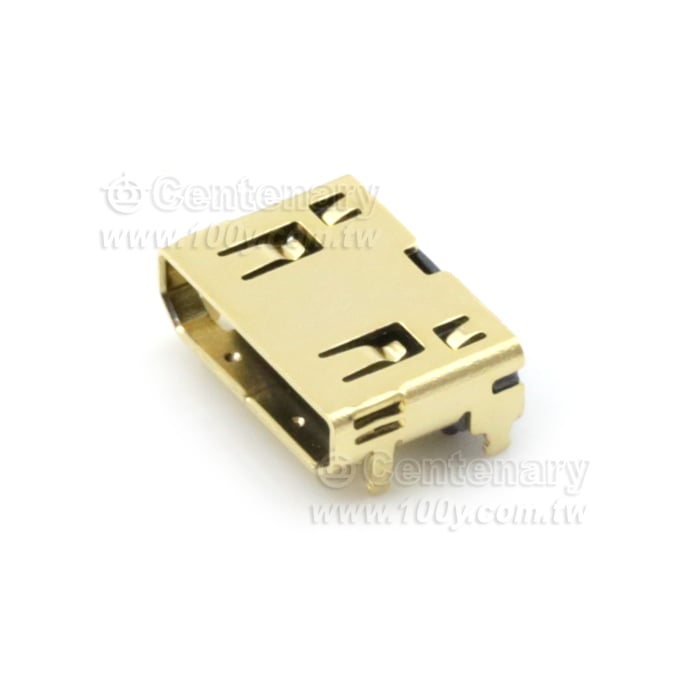Mini HDMI FEMALE C TYPE  SMT 19P - 86910 產品圖片