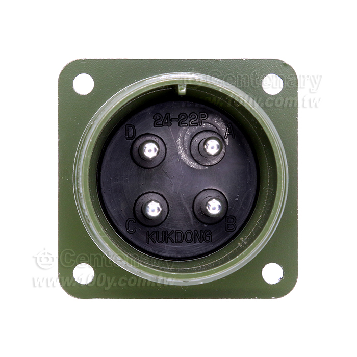 4Pin 公端械外插座 - 86553 產品圖片
