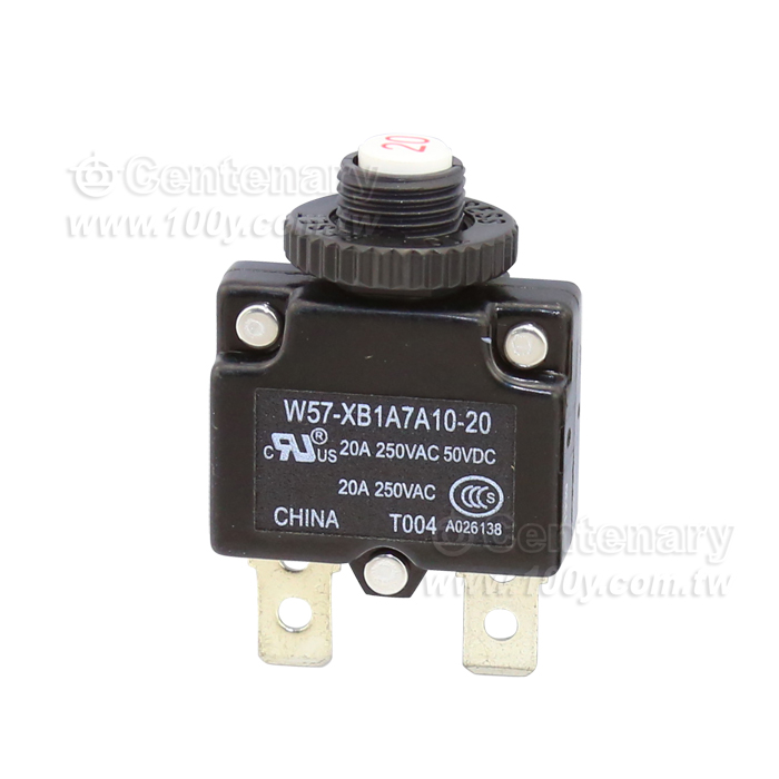 熱斷路器 20A 250VAC - 87219 產品圖片