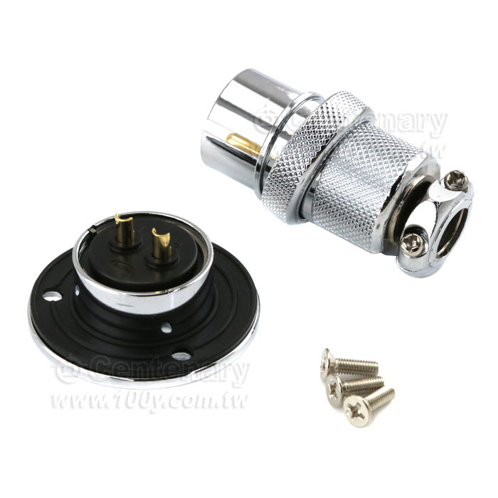 2P公頭+2P母座 ψ25mm - 87193 產品圖片