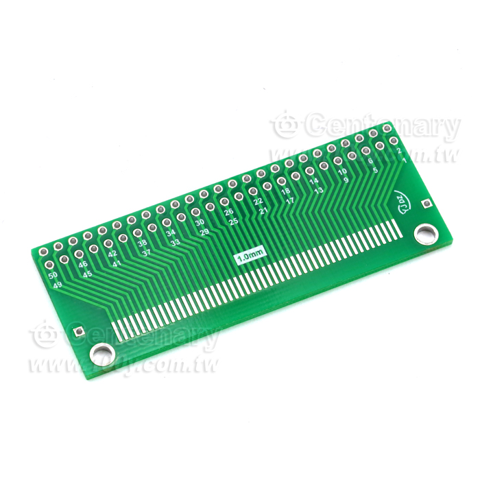 FPC轉DIP 50p轉接板 24.13*64.14mm - 104574 產品圖片