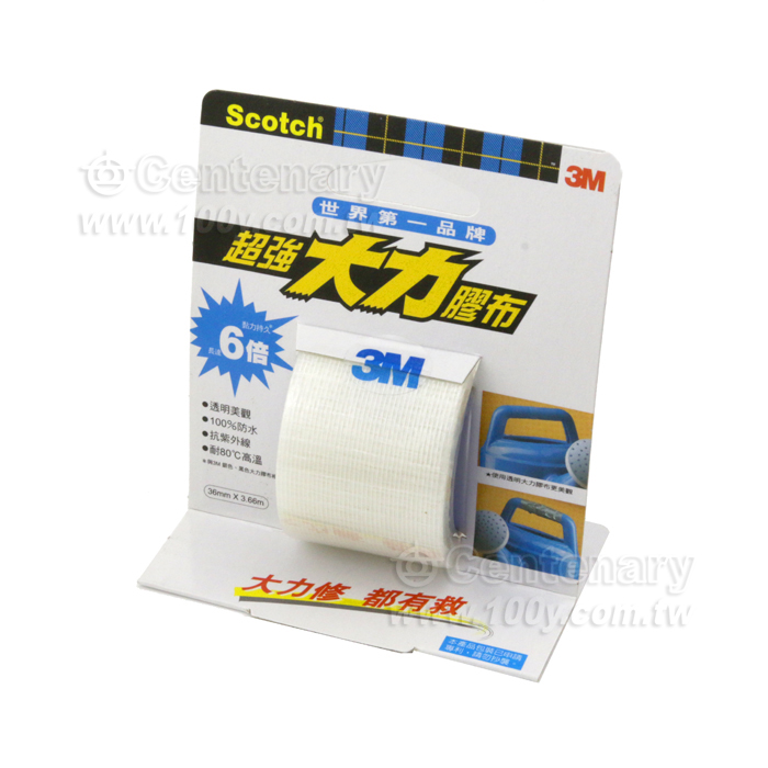 超強大力防水膠布 36mm*3.6M透明 - 61341 產品圖片