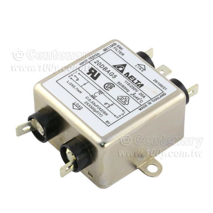 20A-AC-EMI 濾波器 - 61914 產品圖片