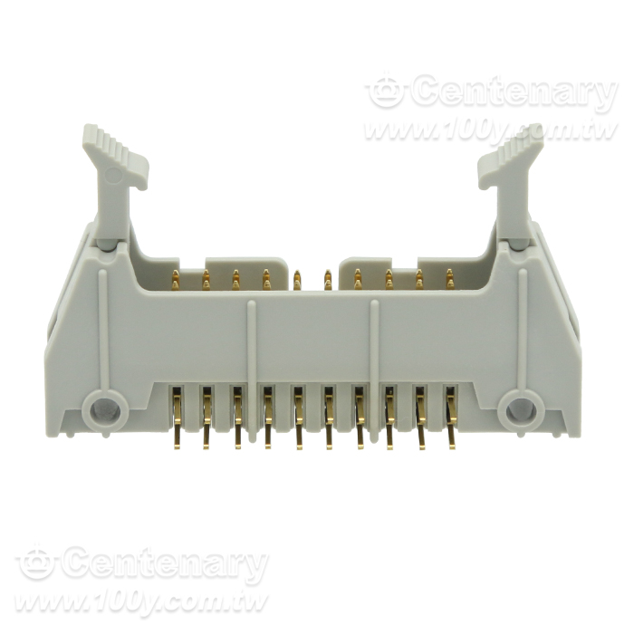 3M 20P Latch/Eject Header Right Angle - 88893 Product Image