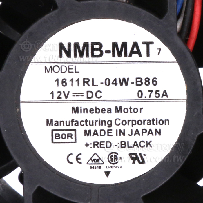 DC 軸流風扇 12V 0.75A - 88902 產品圖片