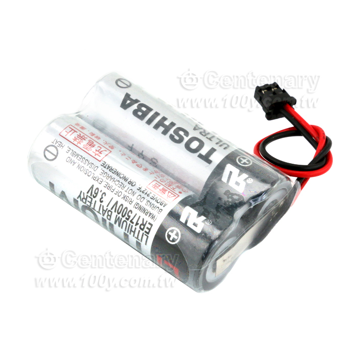 3.6V 鋰電池 (帶線）（2個并聯/組） - 88996 產品圖片