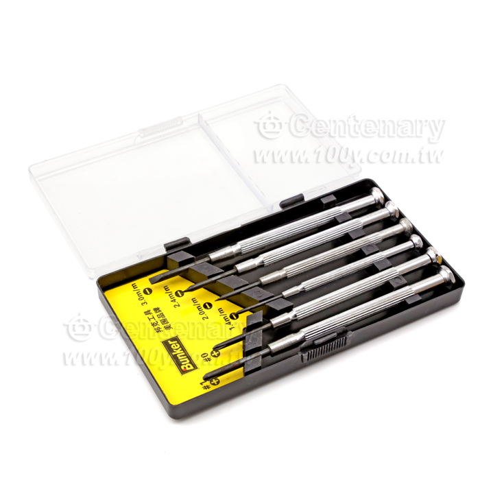 6PCS 鐘錶螺絲批套裝 - 89969 產品圖片