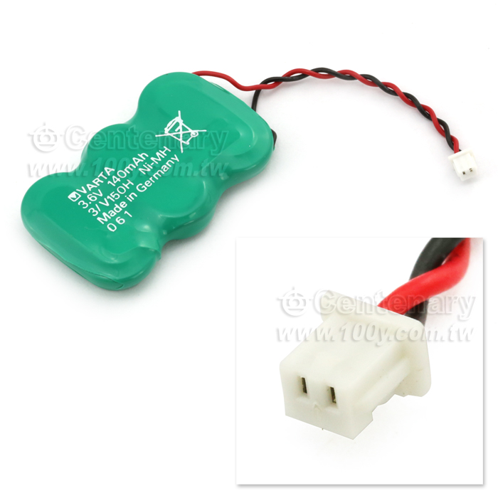 Rechargeable Ni-MH Button 3.6V - 89692 產品圖片